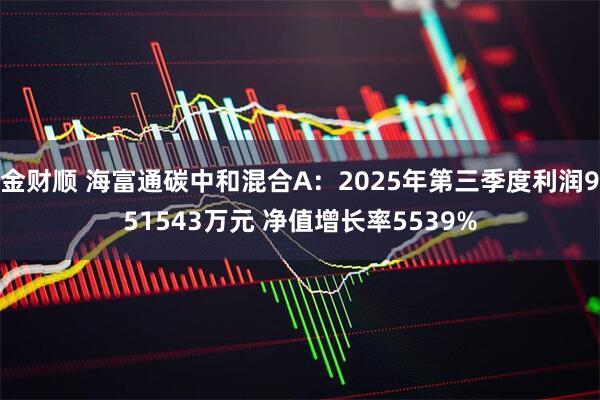 金财顺 海富通碳中和混合A：2025年第三季度利润951543万元 净值增长率5539%